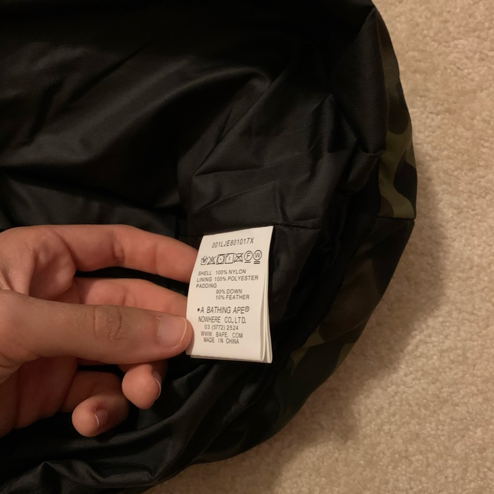 Bape / A Bathing Ape Shark Puffy Jacket - Picture 5 of 8